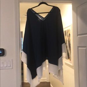 Mud pie poncho coverup